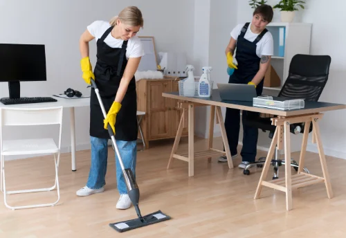 Nettoyage de bureau professionnel à Montreuil-sur-Blaise